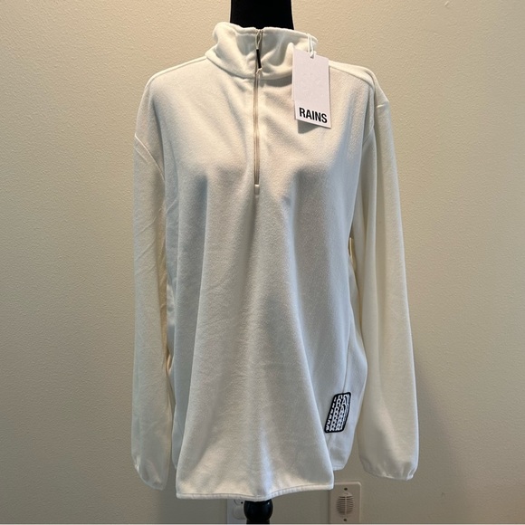 Rains Half-Zip Men’s Pullover Fleece Jacket NWT - Picture 5 of 8